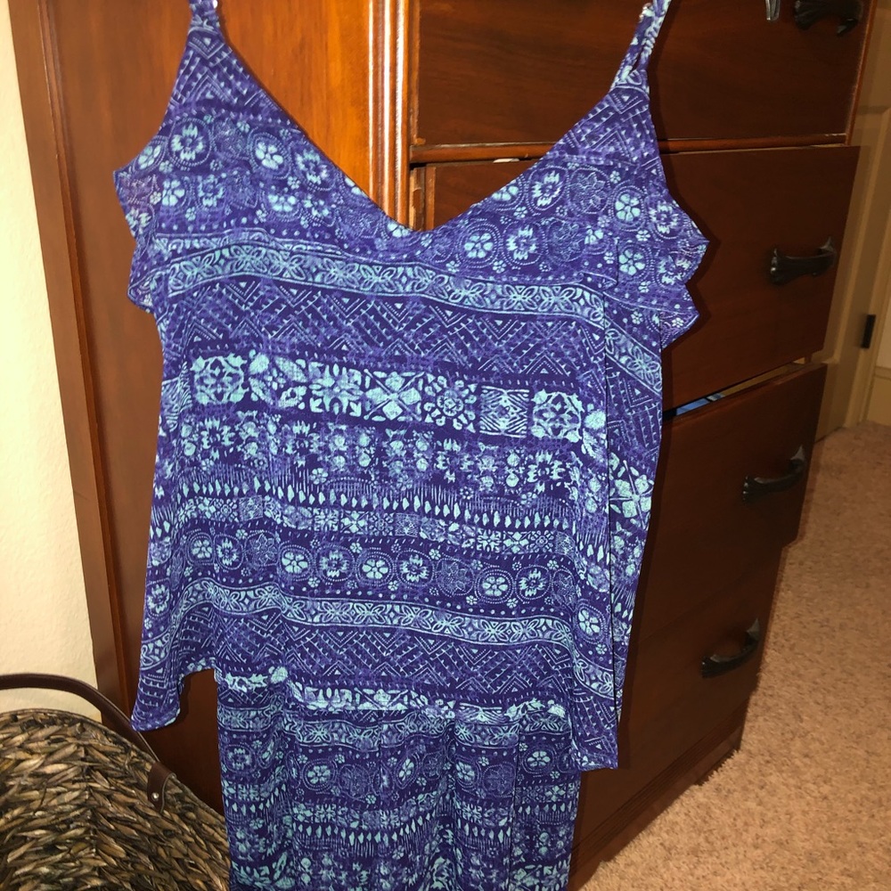 Purple and Teal Romper!!